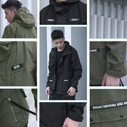 Coupe Vent Techwear "Amekaji"-TENSHI™