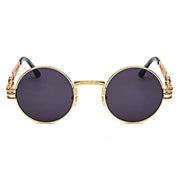 Lunettes de soleil rondes dorées "Kulture"-TENSHI™