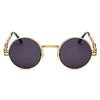 Lunettes de soleil rondes dorées "Kulture"-TENSHI™