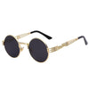 Lunettes de soleil rondes dorées "Kulture"-TENSHI™