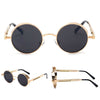 Lunettes de soleil rondes dorées "Sputnik"-TENSHI™