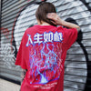 T-Shirt streetwear Raiton rouge