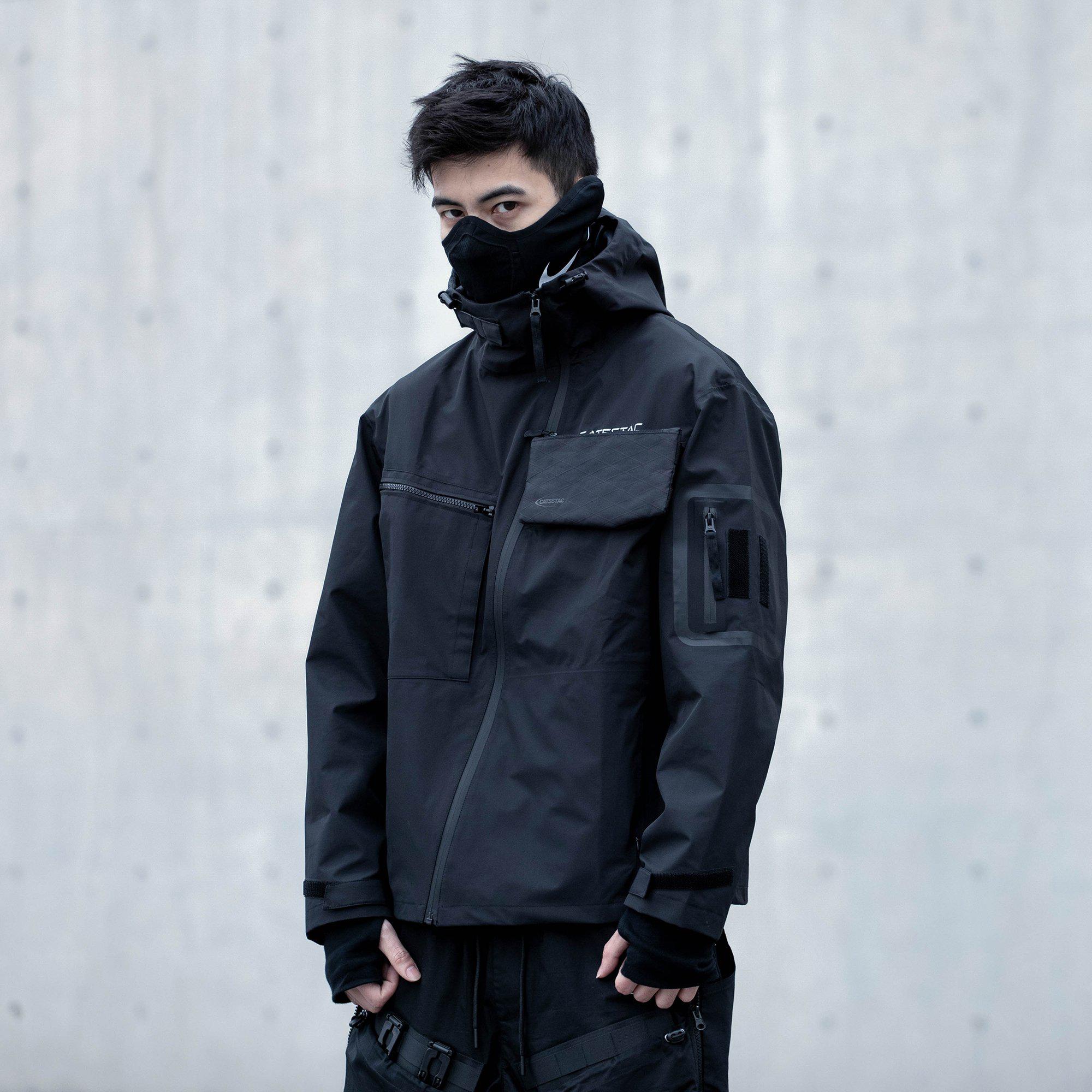 Coupe Vent Techwear Catsstac "Zetsu"-TENSHI™