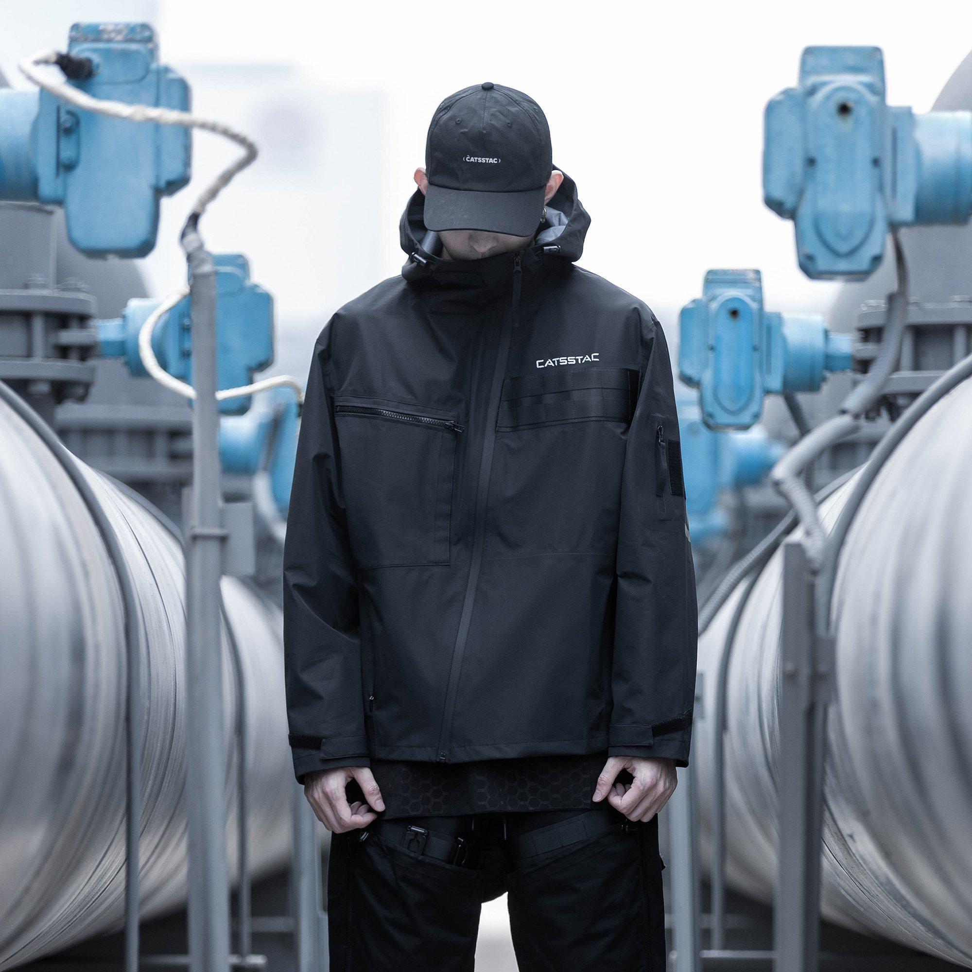 Coupe Vent Techwear Catsstac "Zetsu"-TENSHI™