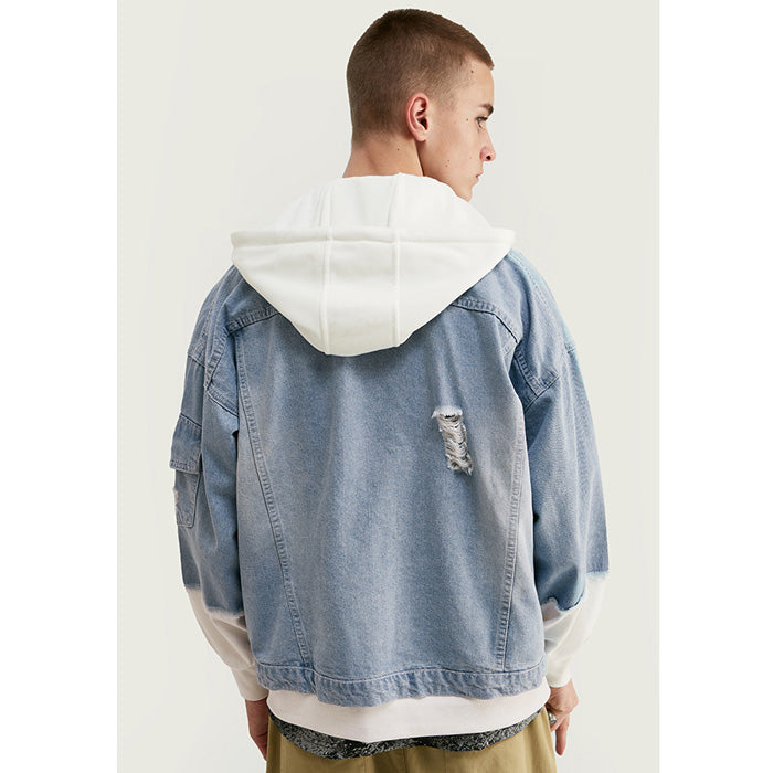 Veste en Jean Hoodie "Yokoze"-TENSHI™
