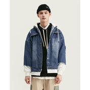 Veste en Jean Hoodie "Yokoze"-TENSHI™