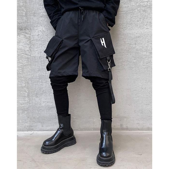 Pantalon Cargo Techwear - Faux Deux pièces "Taiseki"-TENSHI™