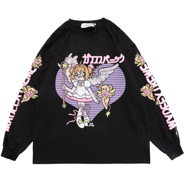 T-shirt Manche Longue "Matsuura" -TENSHI™ STREETWEAR