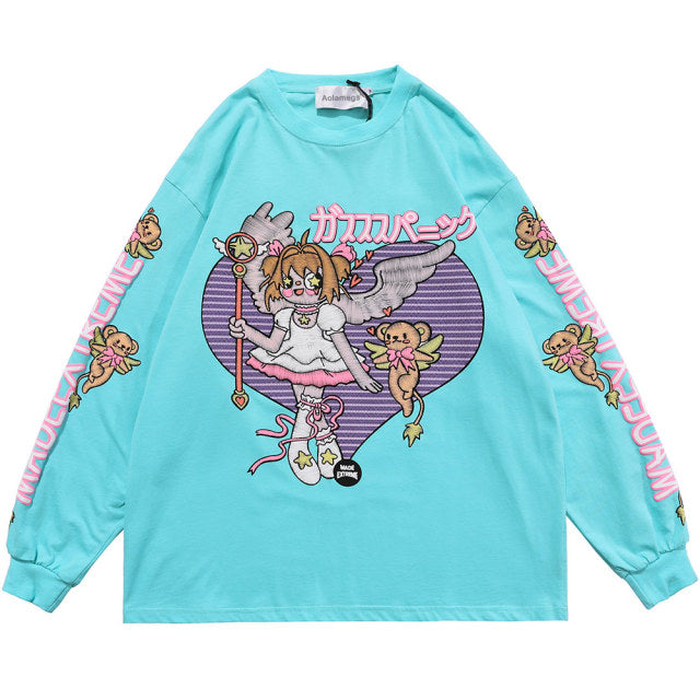 T-shirt Manche Longue "Matsuura" -TENSHI™ STREETWEAR