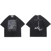 T-Shirt Oversize "Kemono" -TENSHI™ STREETWEAR