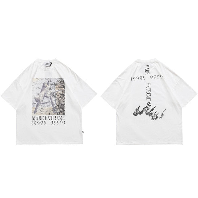 T-Shirt Oversize "Kemono" -TENSHI™ STREETWEAR