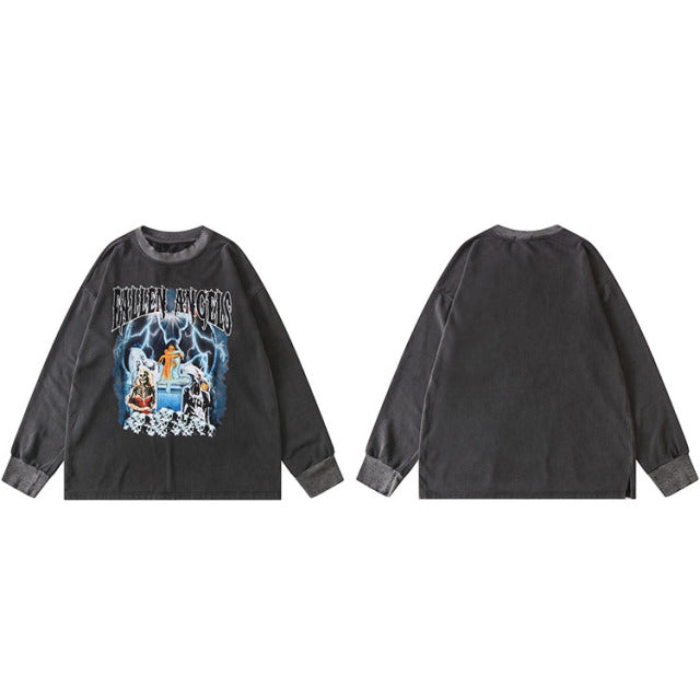 Sweat Shirt "Hinaga" -TENSHI™ STREETWEAR