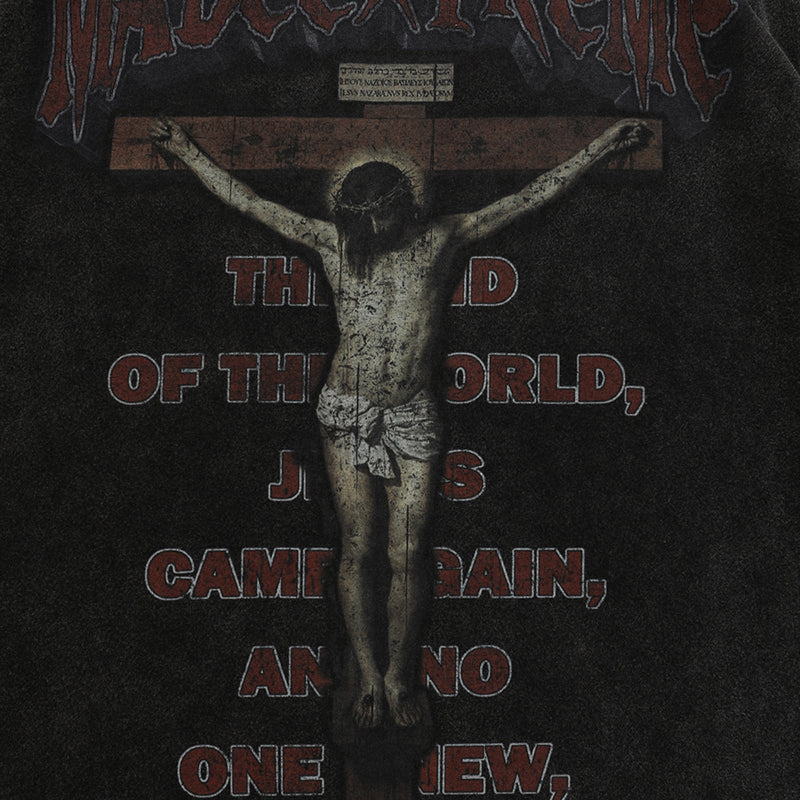 T-shirt Oversize Manche Longue "Justice" -TENSHI™ STREETWEAR