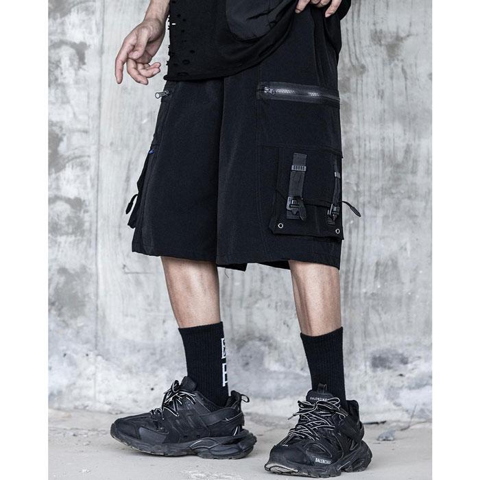Short Cargo Techwear "Kagami" -TENSHI™ STREETWEAR