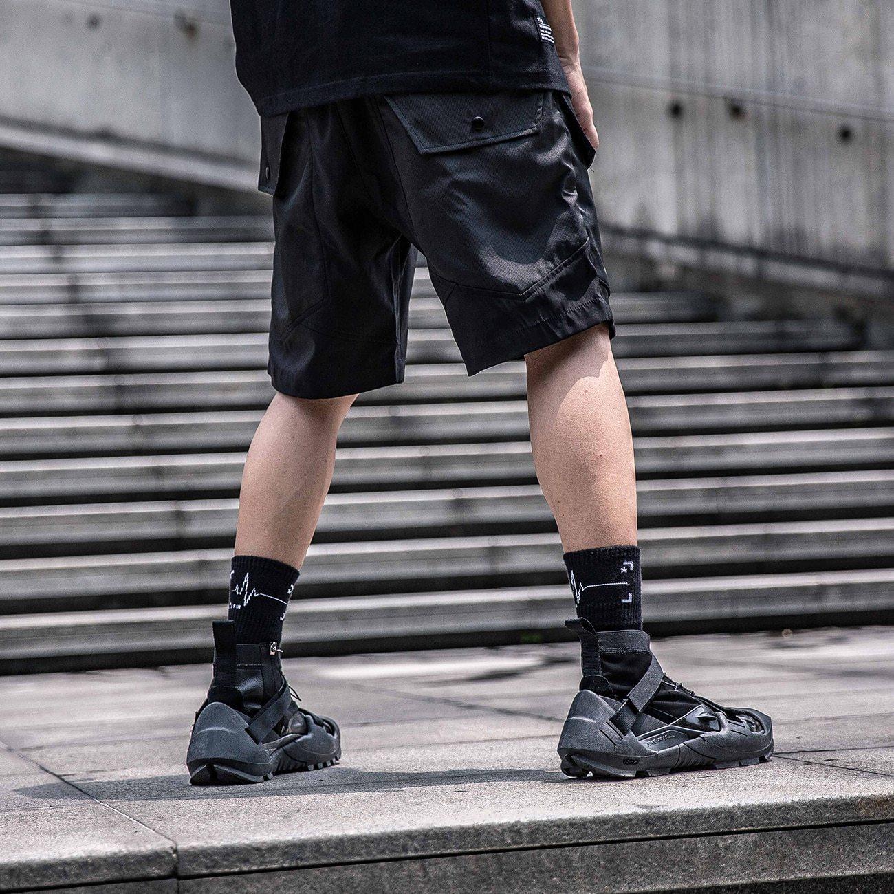 Short Cargo Techwear "Utatane" -TENSHI™ STREETWEAR