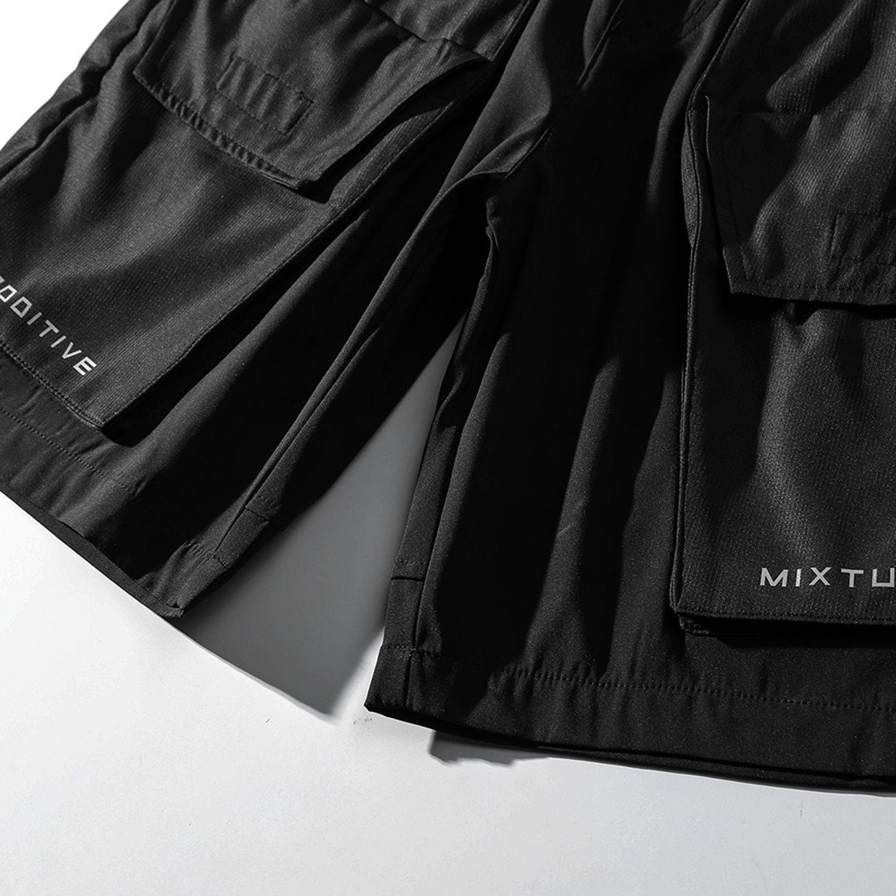 Short Cargo Techwear "Utatane" -TENSHI™ STREETWEAR