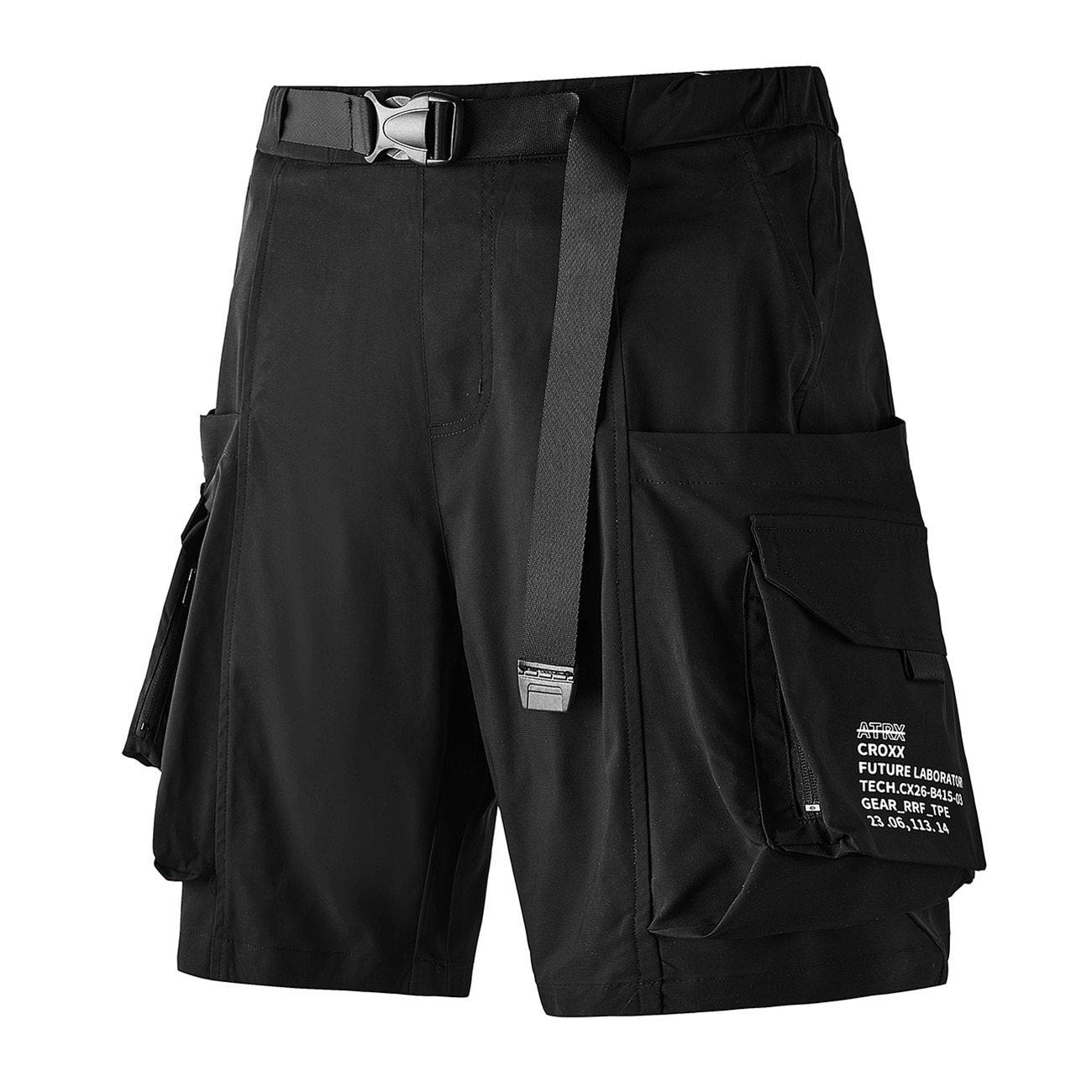 Short Techwear "Kazama" -TENSHI™ STREETWEAR