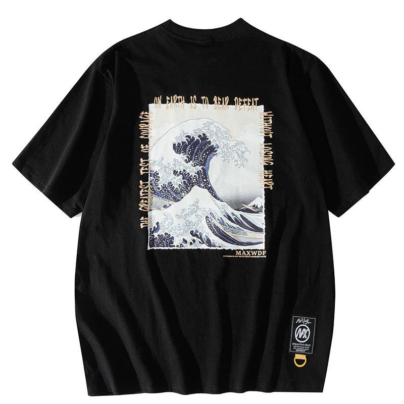T-Shirt Oversize "Kanagawa" -TENSHI™ STREETWEAR