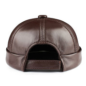 Casquette sans visière en cuir "Yano"-TENSHI™