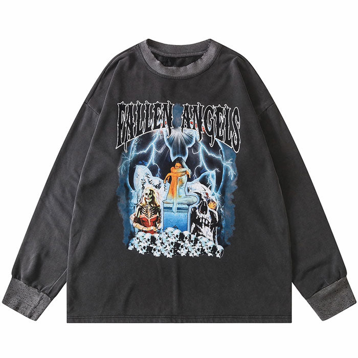 Sweat Shirt "Hinaga" -TENSHI™ STREETWEAR