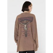 T-shirt Oversize Manche Longue "Justice" -TENSHI™ STREETWEAR