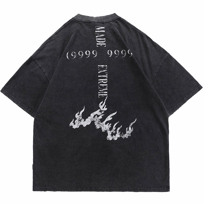 T-Shirt Oversize "Kemono" -TENSHI™ STREETWEAR
